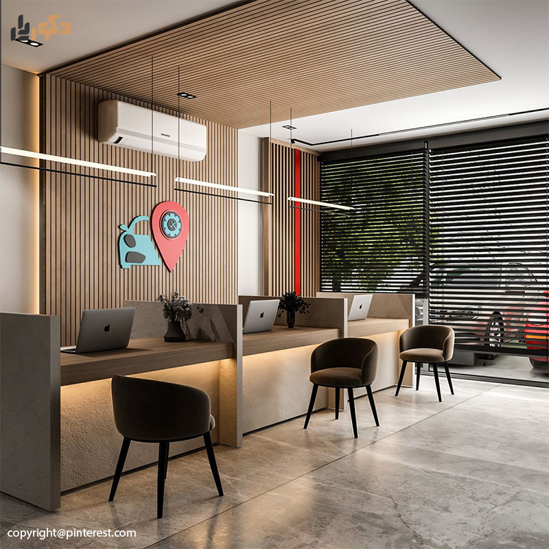 تاثیر مبلمان اداری مدرن بر تصویر ذهنی مشتریان