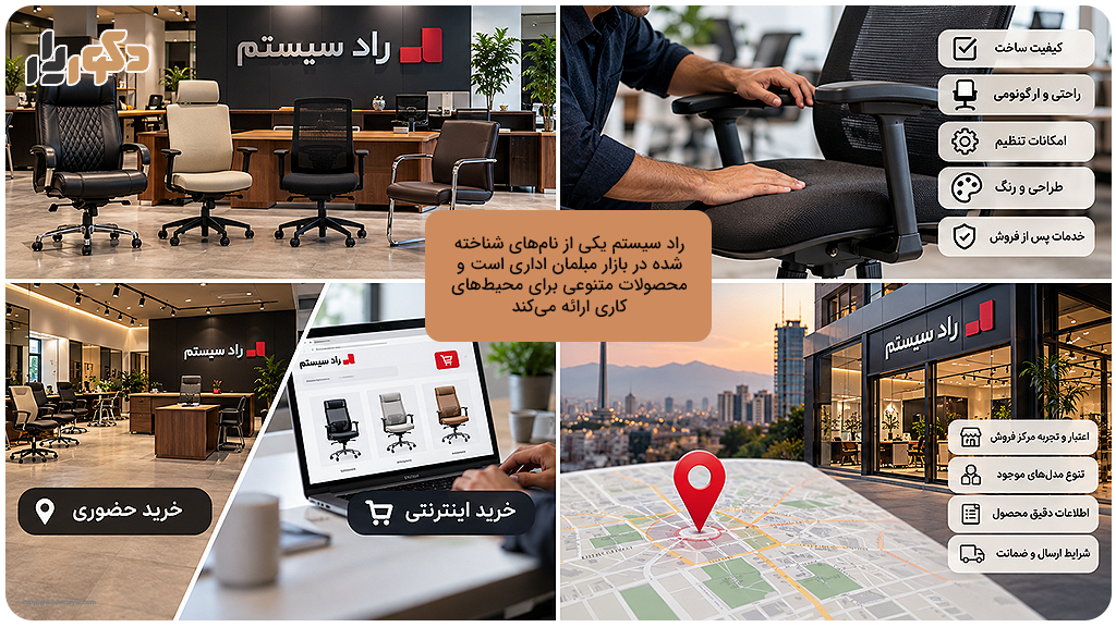 فروش محصولات راد سیستم در دکوریار