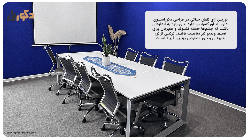 نورپردازی و کنترل محیطی برای تمرکز حداکثری