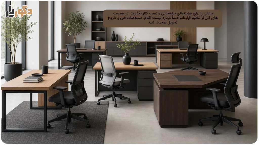 انتخاب تأمینکننده معتبر و قابل اعتماد تجهیزات اداری