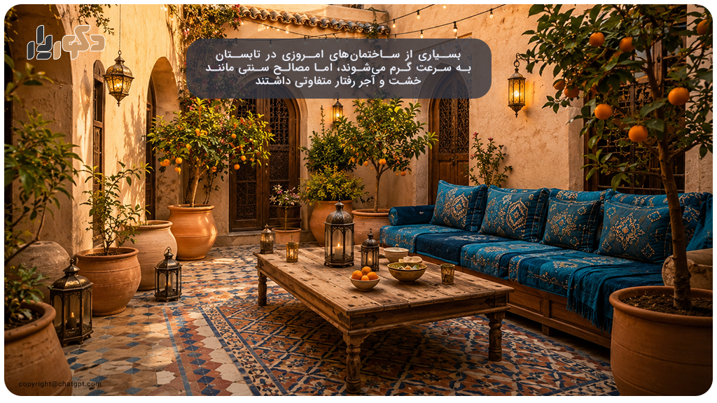 مصالح سنتی در معماری ایرانی